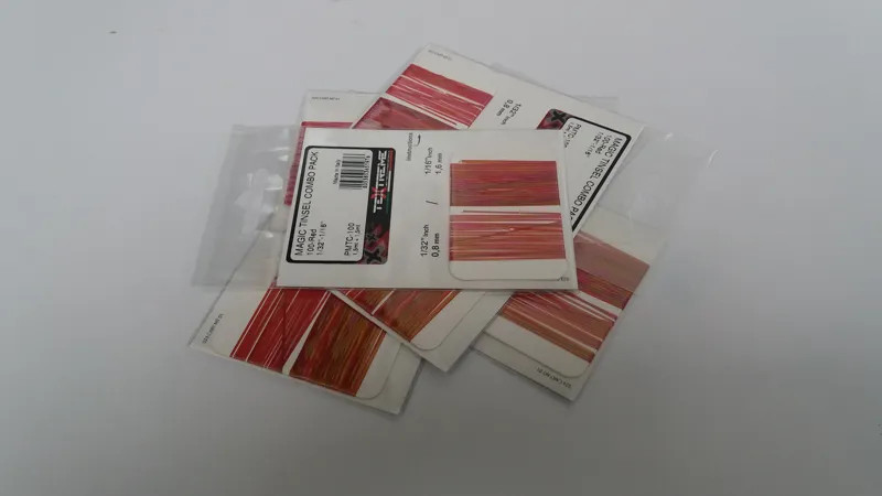 TEXTREME Magic Tinsel Combo Pack in Red